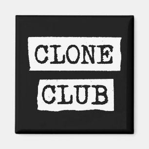 Orphan Black Clone Club Typography Magnet
