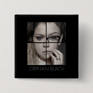 Orphan Black   Clone Collage 15 Cm Square Badge