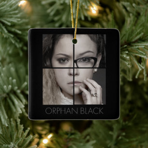 Orphan Black Clone Collage Ceramic Ornament