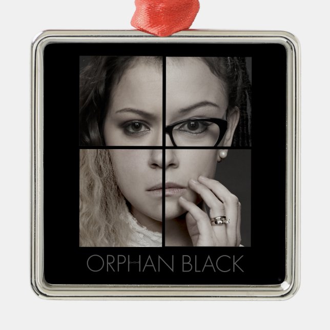 Orphan Black | Clone Collage Metal Ornament (Front)