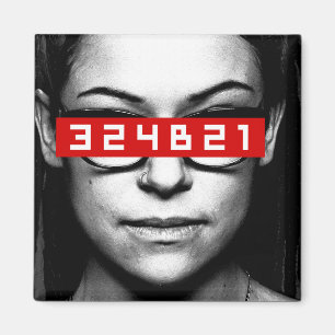 Orphan Black Cosima - Tag Number Magnet