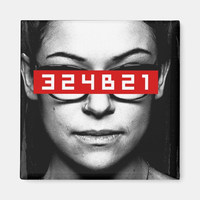 Orphan Black | Cosima - Tag Number Magnet (Front)