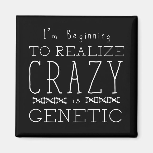 Orphan Black | Crazy is Genetic Magnet (Front)