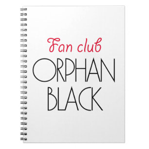 Orphan black fan club notebook