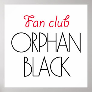 Orphan black fan club poster