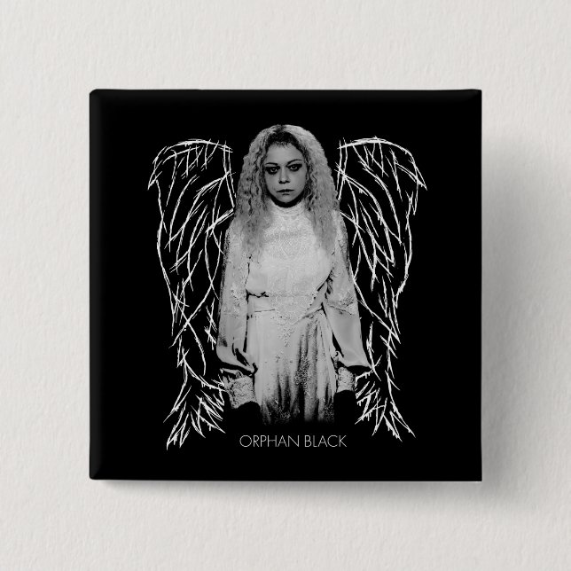 Orphan Black | Helena - Angel Wings 15 Cm Square Badge (Front)