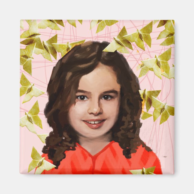 Orphan Black | Kira - Girly Origami  Magnet (Front)