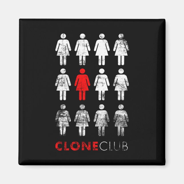 Orphan Black | Leda Clone Club Magnet (Front)
