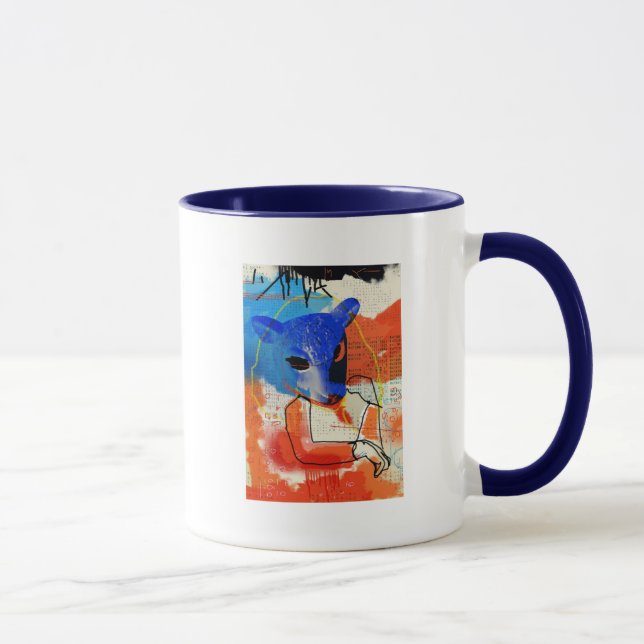 Orphan Black | MK - Sheep Mask Silhouette Mug (Right)