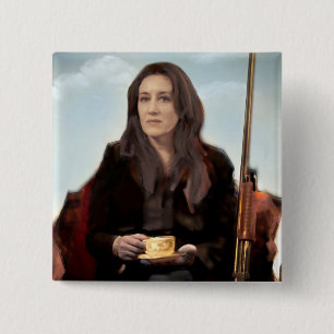 Orphan Black   Mrs S - Cool Feminist 15 Cm Square Badge