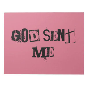 Orphan Black quote God sent me Allison Notepad