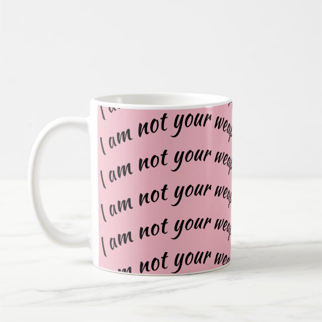 orphan black quote I am not your weaponhelena repe Coffee Mug (Left)