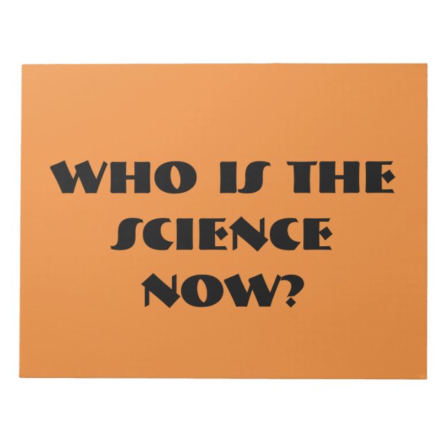 Orphan Black quote who is the sciencenow? Notepad (Front)