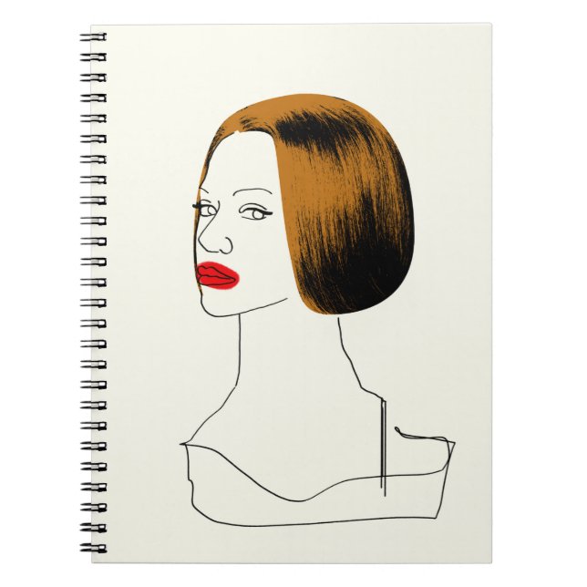 Orphan Black | Rachel - Classy Clone Sketch Notebook (Front)