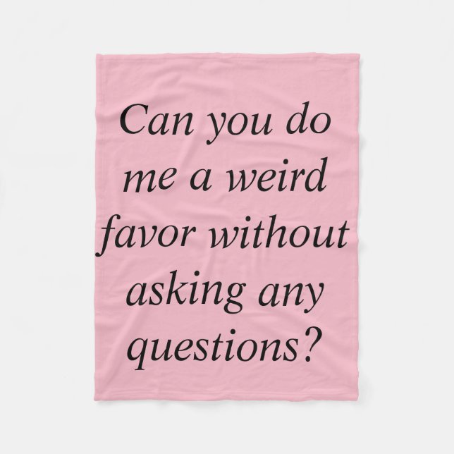 Orphan black sarah quote can you dome a weird favo fleece blanket (Front)