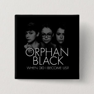 Orphan Black   Three Sestras Silhouette 15 Cm Square Badge