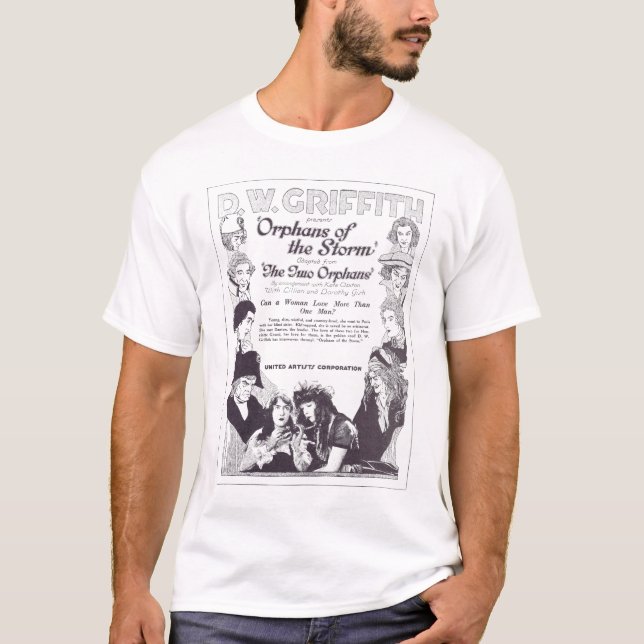 Orphans of the Storm 1921 T-Shirt (Front)