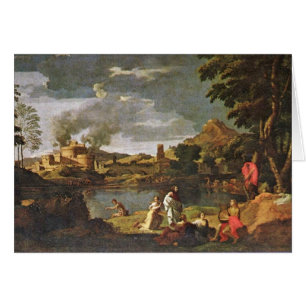 Orpheus And Eurydice By Poussin Nicolas