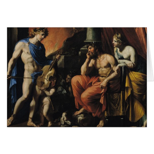 Orpheus before Pluto and Persephone (Front Horizontal)