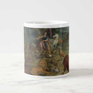 Orpheus Charming the Beasts (oil on panel) Large Coffee Mug