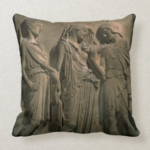 Orpheus, Eurydice and Hermes (marble) Cushion