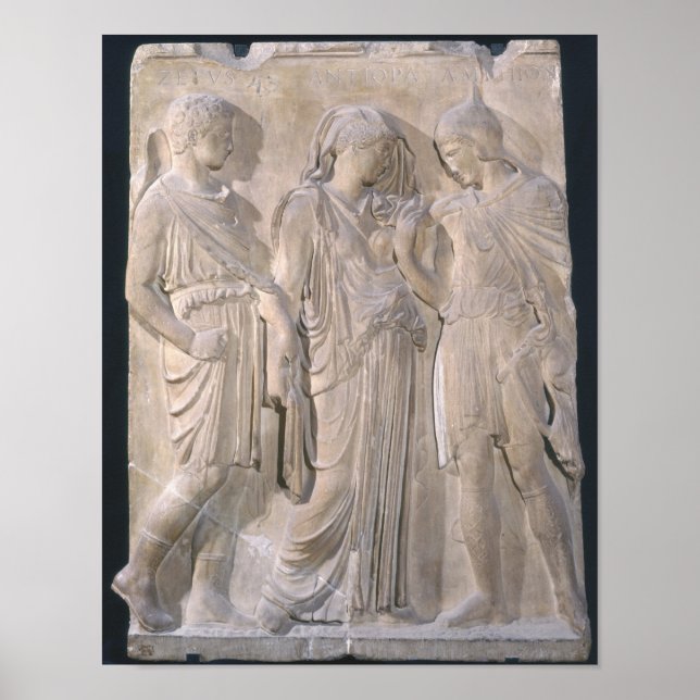 Orpheus, Eurydice and Hermes Poster (Front)