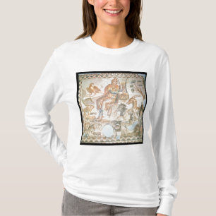 Orpheus playing to the animals, Roman mosaic T-Shirt