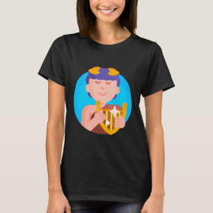 Orpheus Vintage Greek Mythology Musician Prophet P T-Shirt