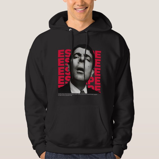 Orphic Mr Bean Escape Design Hoodie (Front)