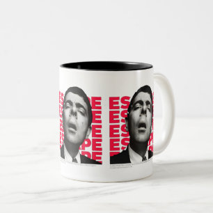 Orphic Mr Bean Escape Design Two-Tone Coffee Mug