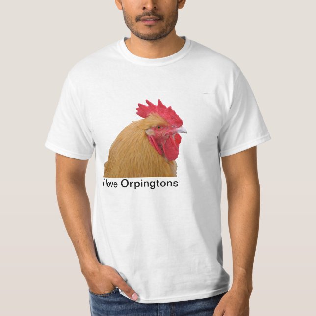 Orpington Cockerel T shirt (Front)