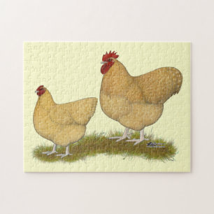 Orpingtons Lemon Cuckoo Jigsaw Puzzle