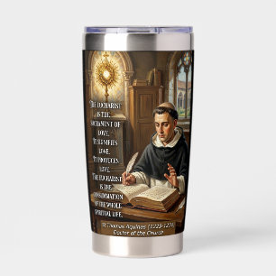 orpus Christi Sunday St Thomas Aquinas Eucharist  Insulated Tumbler