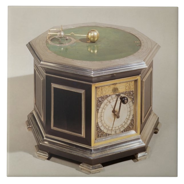 Orrery made by Thomas Tompion (1639-1713) and Geor Ceramic Tile (Front)