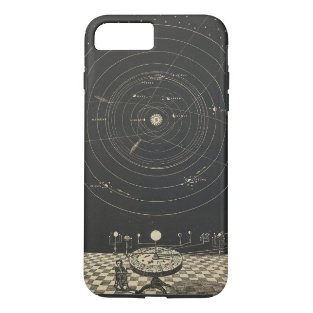 Orrery, Solar System Case-Mate iPhone Case (Back)