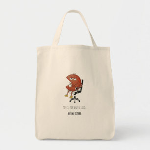 orry For What I Said Coffee Addict Canvas Tote Bag