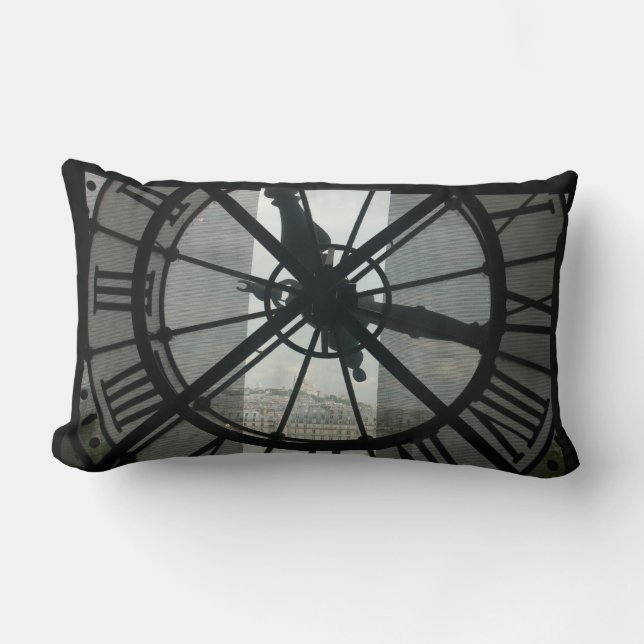 Orsay Clock Lumbar Pillow (Front)