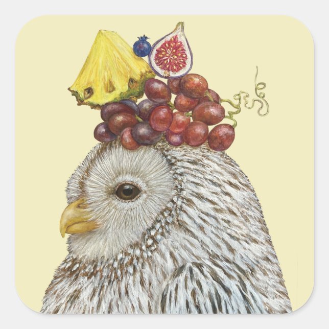 orson the owl stickers (Front)