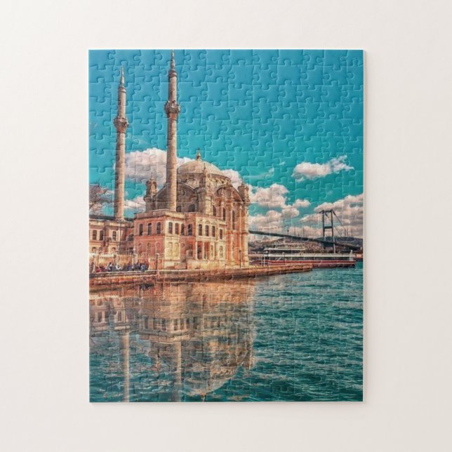 Ortaköy - Istanbul Jigsaw Puzzle (Vertical)
