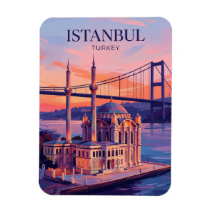 Ortaköy Mosque Turkey Magnet