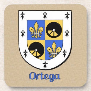 Ortega Family Shield Coaster