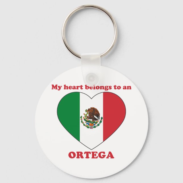 Ortega Key Ring (Front)