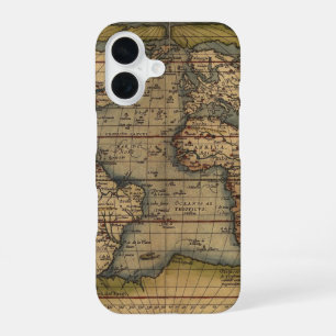 Ortelius Form of the World Map iPhone 16 Case