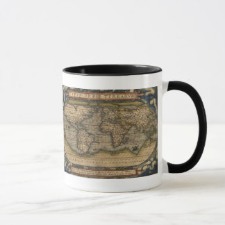 Ortelius World Map 1570 Mug