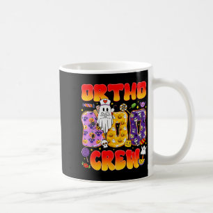 Ortho Boo Crew Ortho Nurse Funny Halloween Coffee Mug