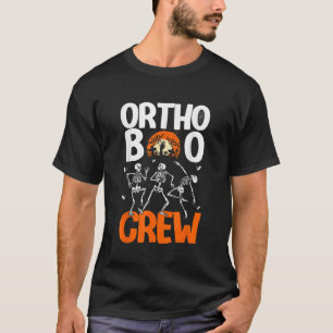 Ortho Squad Spooky Ortho Orthopedic Halloween Boo  T-Shirt