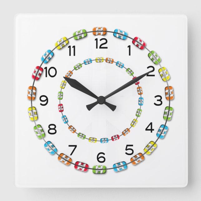 Orthodontic Braces Office Clock (Front)