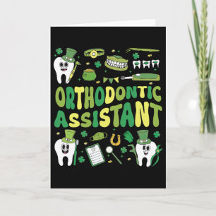 Orthodontic Istant St Patricks Day Ortho Dental Hy Card