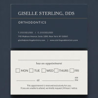 Orthodontics Dentistry Office Appointment Reminder