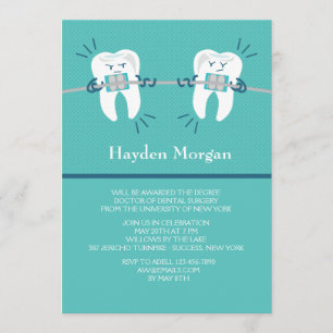 Orthodontics Graduation Invitation